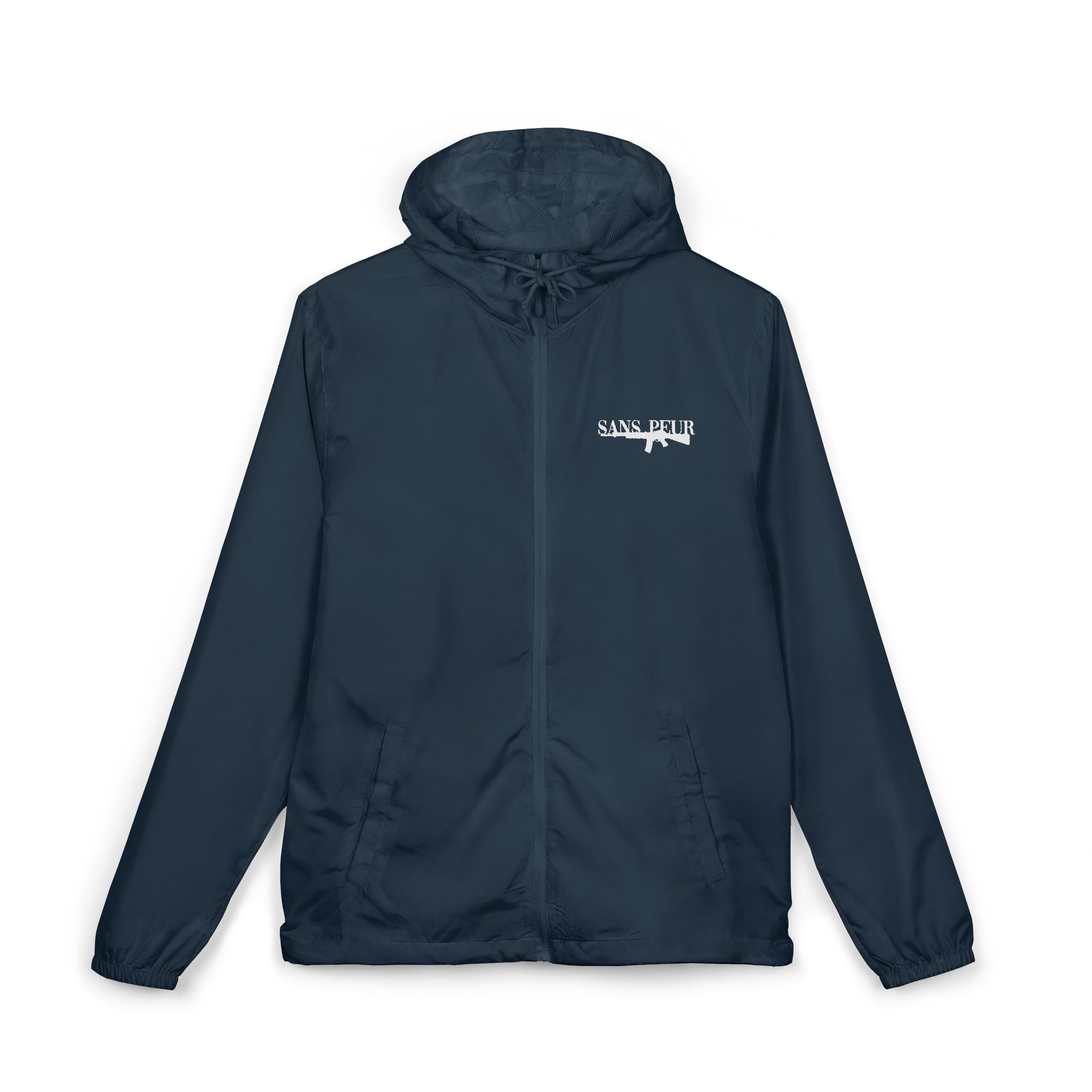 Unisex Full-Zip Windbreaker Jacket
