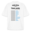 Tour Shirt Blue - white