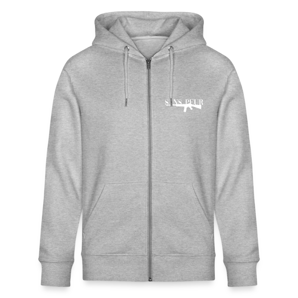 Zip Hoodie Basic ALL COLORS - heather grey
