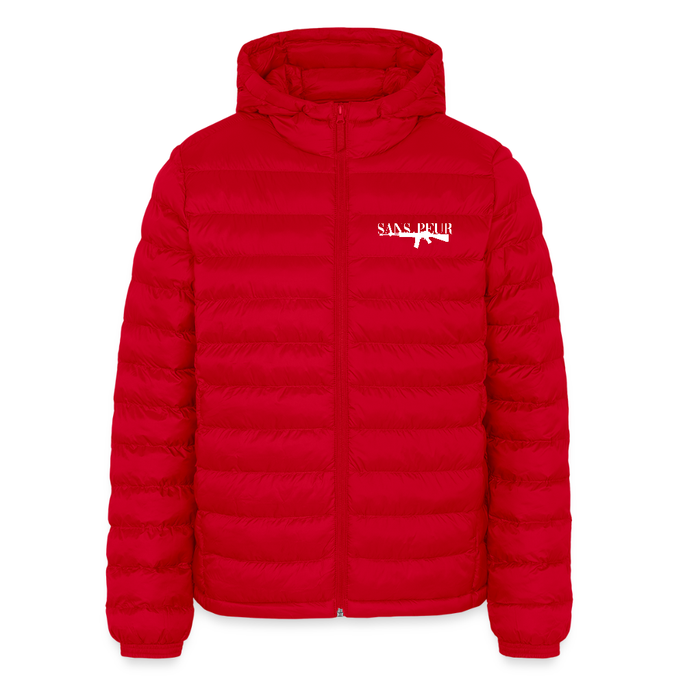 Sans Peur Puffer - red