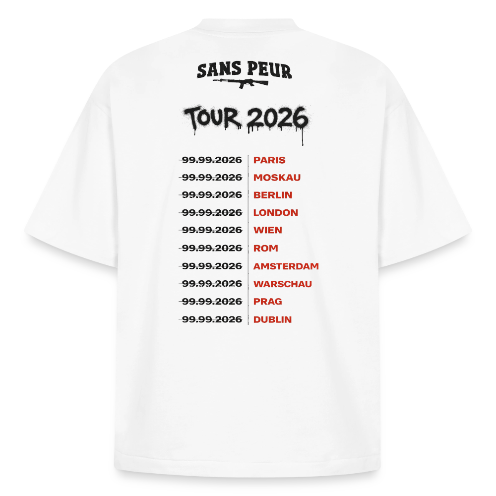 Tour Shirt Red - white