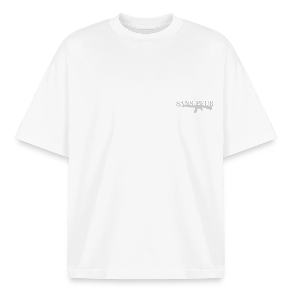 Shirt White Grey - white