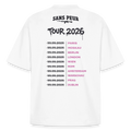 Tour Shirt Pink - white